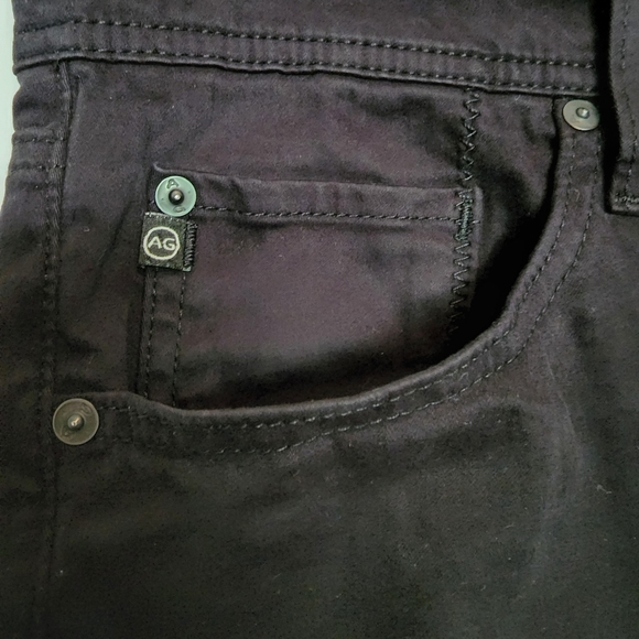 Adriano Goldschmied black Protege straight leg 5 pocket jeans size waist 34 - Picture 3 of 9